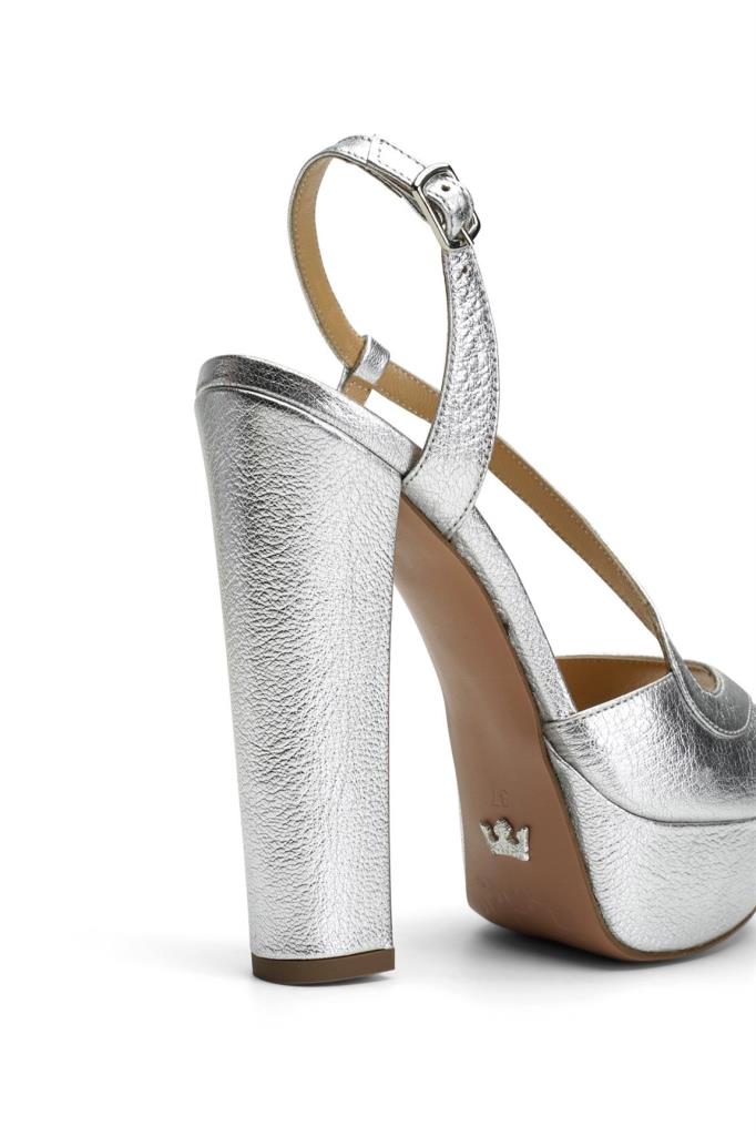 Sheila Deri 14 Cm Platform Topuklu Ayakkabı