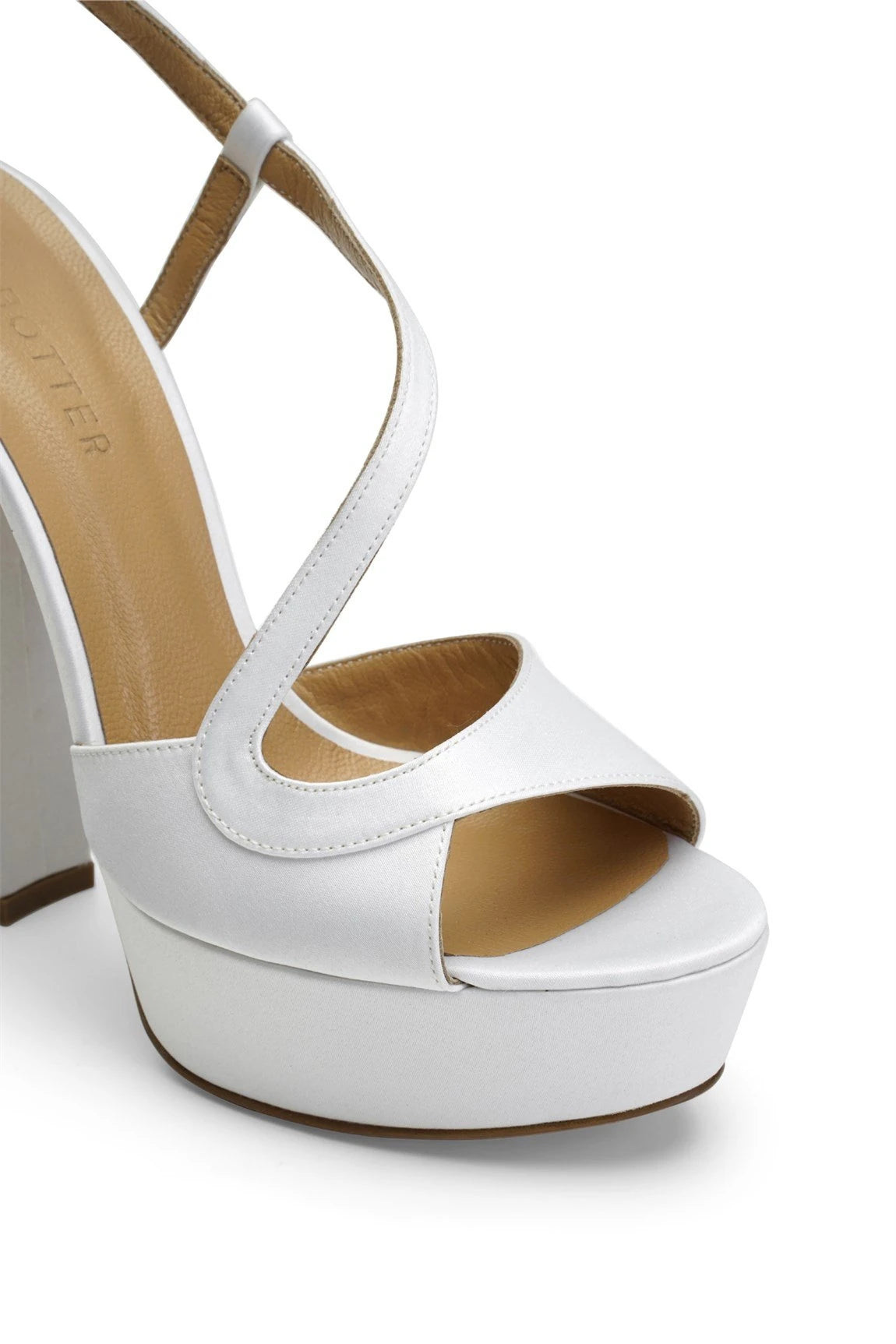 Sheila Saten 14 Cm Platform Topuklu Ayakkabı