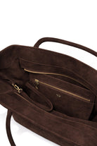 Jabobag Tote Medium Süet Omuz Çantası
