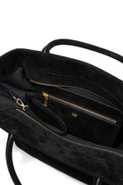 Jabobag Tote Medium Süet Omuz Çantası