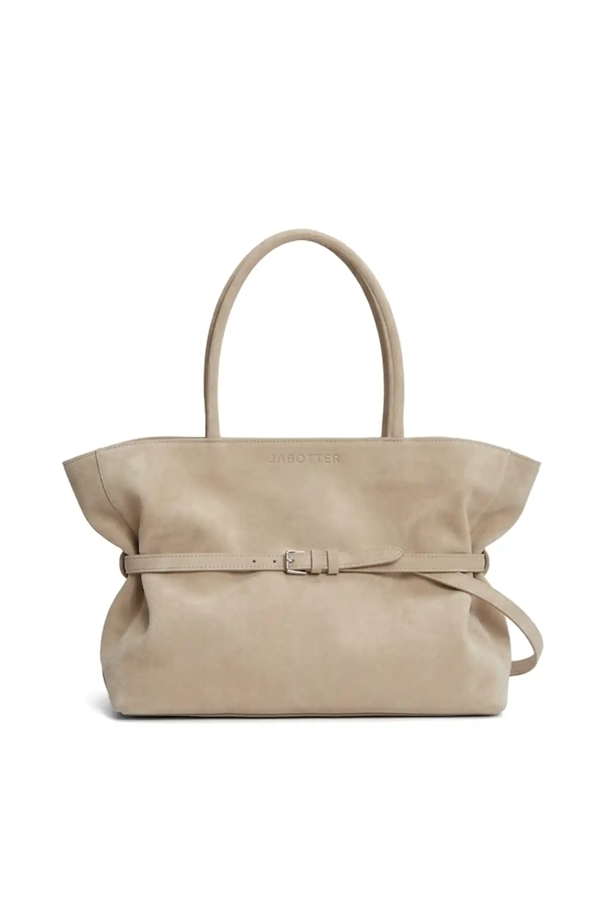 Jabobag Tote Medium Süet Omuz Çantası