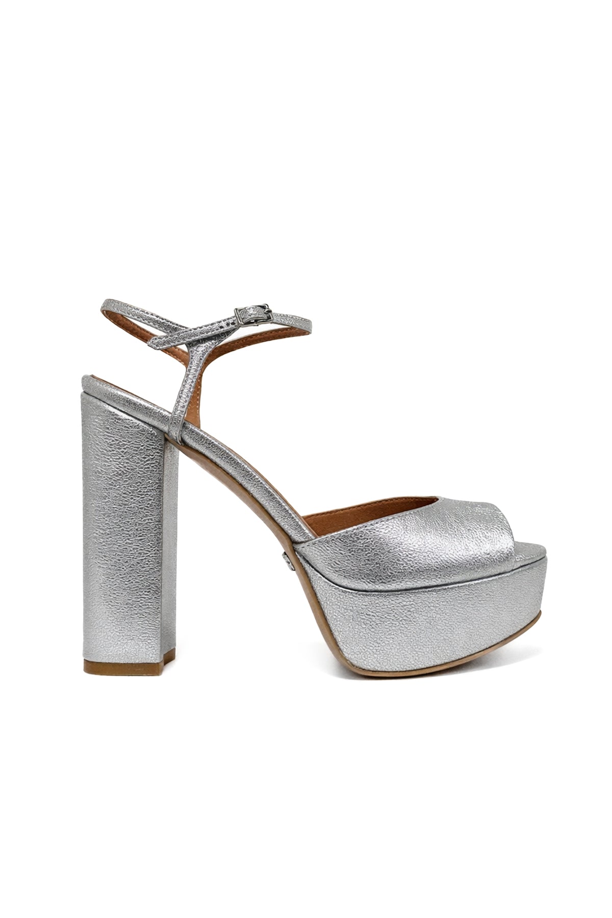 Vera Deri 12 Cm Platform Topuklu Ayakkabı