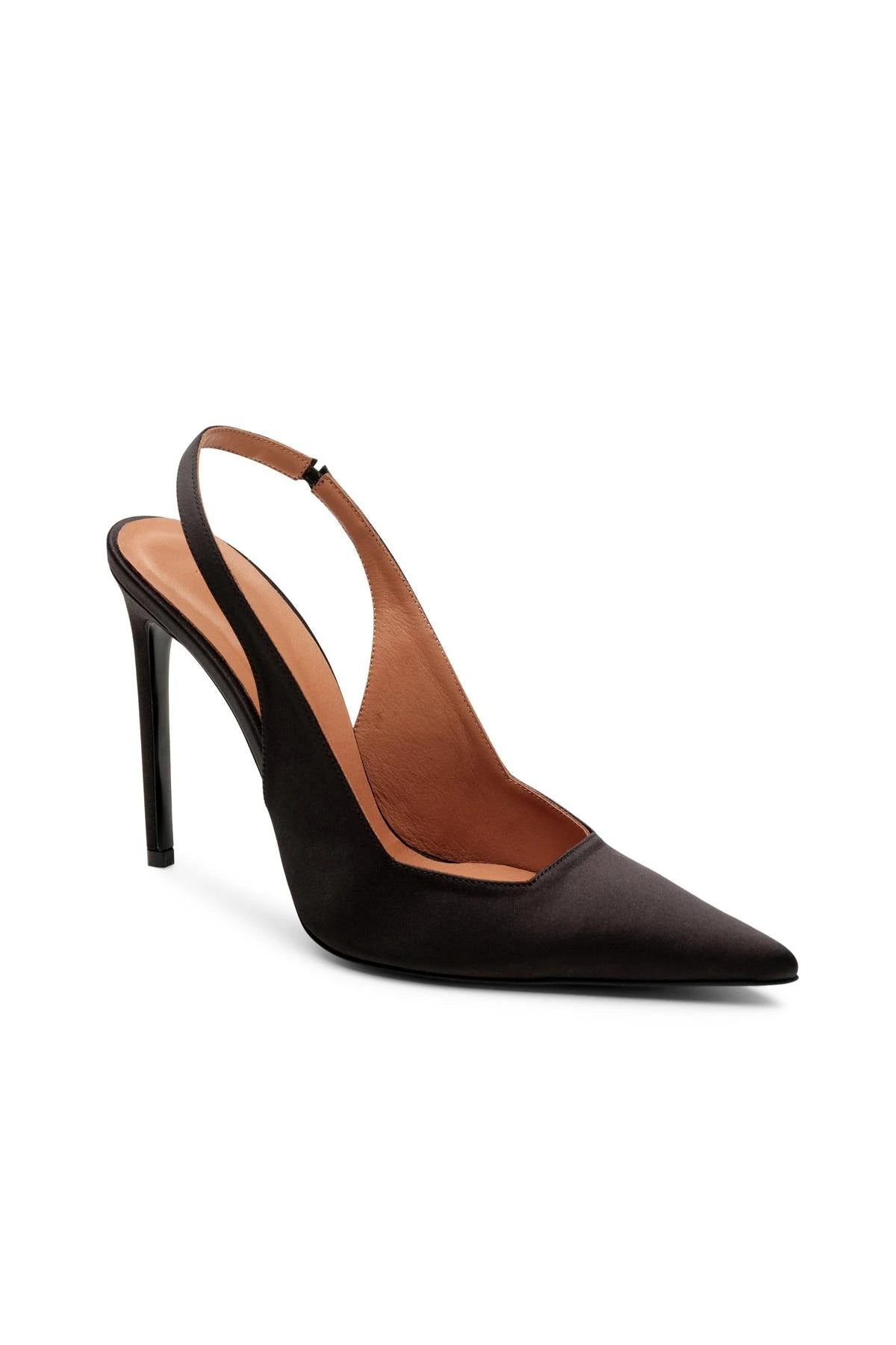 Vienna Saten 10 Cm Stiletto