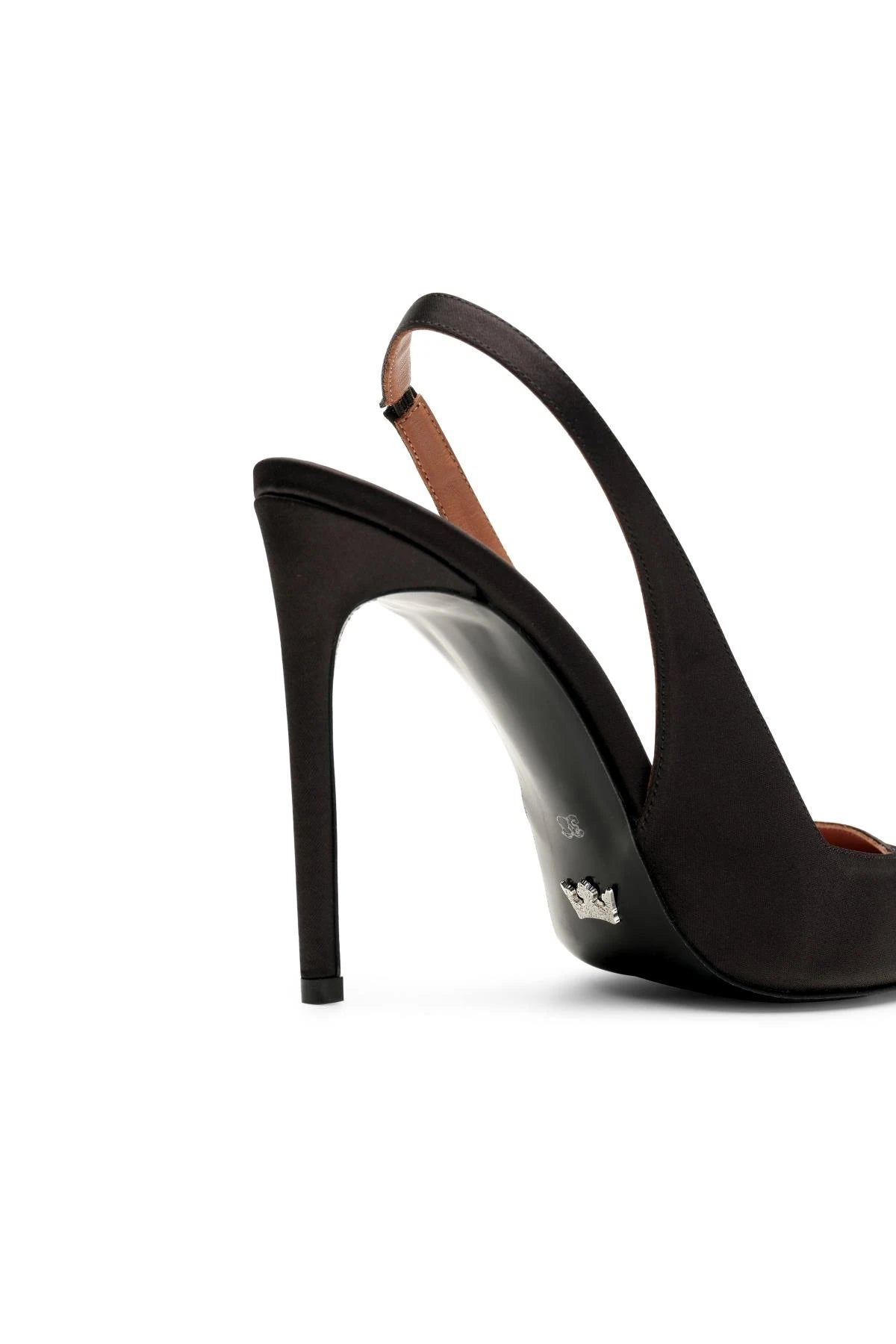 Vienna Saten 10 Cm Stiletto