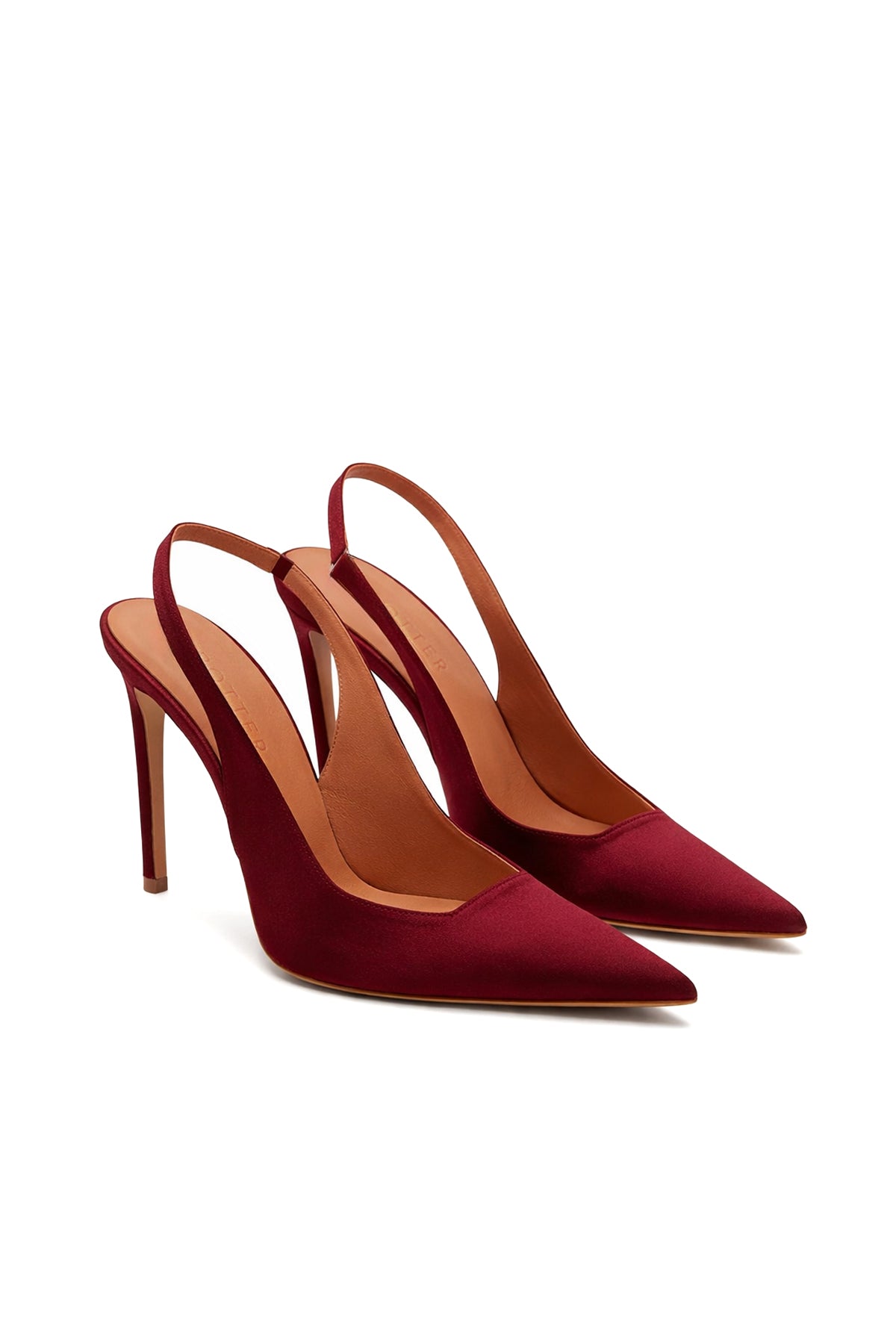 Vienna Saten 10 Cm Stiletto