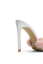 Violetta Saten 10 Cm Topuklu Terlik