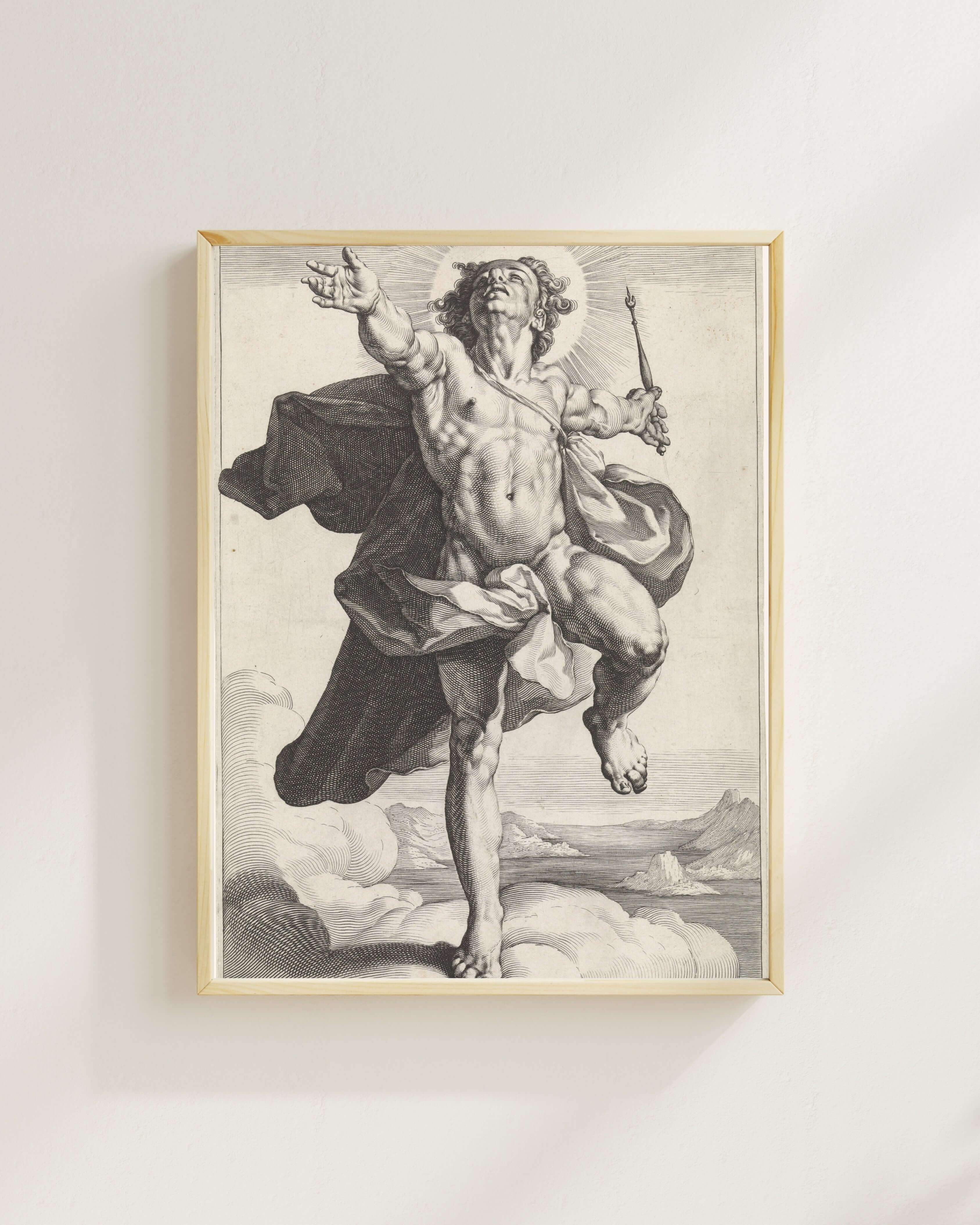 Jacob Matham - Helios Olarak Apollon