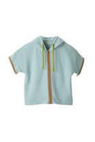 JayJayJumpie-3'ü Bir Arada Dönüşebilir Hoodie Çıkarılabilir Dirsek Parçalı Kapüşonlu Çocuk Sweatshirt | Mavi-Sweatshirts & Hoodies-2-Milagron.com