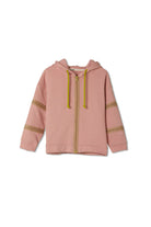 JayJayJumpie-3'ü Bir Arada Dönüşebilir Hoodie Çıkarılabilir Dirsek Parçalı Kapüşonlu Çocuk Sweatshirt | Pembe-Sweatshirts & Hoodies-1-Milagron.com