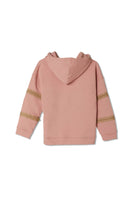 JayJayJumpie-3'ü Bir Arada Dönüşebilir Hoodie Çıkarılabilir Dirsek Parçalı Kapüşonlu Çocuk Sweatshirt | Pembe-Sweatshirts & Hoodies-2-Milagron.com