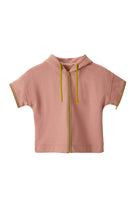 JayJayJumpie-3'ü Bir Arada Dönüşebilir Hoodie Çıkarılabilir Dirsek Parçalı Kapüşonlu Çocuk Sweatshirt | Pembe-Sweatshirts & Hoodies-3-Milagron.com