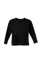 JayJayJumpie-Dirsek Pedli Pamuklu Uzun Kollu Tişört | Lacivert-T-Shirts-2-Milagron.com