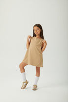 JayJayJumpie-Dönüştürülebilir Çocuk Elbise | Bej-Çocuk Elbise & Tulum-3-Milagron.com