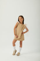 JayJayJumpie-Dönüştürülebilir Çocuk Elbise | Bej-Çocuk Elbise & Tulum-7-Milagron.com