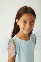 JayJayJumpie-Fermuarlı Kol Aksesuarı Prenses Elsa | Mavi-Çocuk Elbise & Tulum-2-Milagron.com