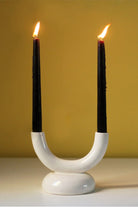 Jecmuse-Pearl Seramik Şamdan-Mumluk & Şamdan-1-Milagron.com