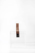 Jeloux-Alexandrite Akrilik Şeffaf Makyaj Çantası 15cm X 15cm X 15cm-El Çantası-4-Milagron.com