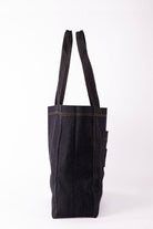 Jeloux-Denim Dark Blue Kot Omuz Çantası 54cm X 46cm X 15cm-Omuz Çantası-3-Milagron.com