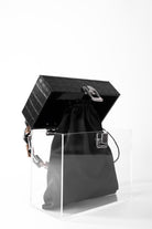 Jeloux-Jasper Akrilik Şeffaf Tasarım Makyaj Çantası 20cm X 10cm X 20cm-El Çantası-3-Milagron.com