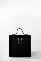 Jeloux-Onyx Akrilik Şeffaf Makyaj Çantası 15cm X 15cm X 15cm-El Çantası-1-Milagron.com