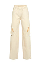 Jendue-Chaby Cut Out Pants-Kot Pantolon-3-Milagron.com