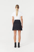 Jendue-Chaby Mini Skirt Deep Blue-Etek-2-Milagron.com