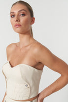 Jendue-Chaby Strapless Corset-Top-1-Milagron.com