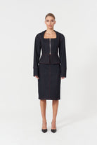 Jendue-Davidson Corset Jacket-Ceket-1-Milagron.com