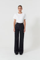 Jendue-Davidson Cross Line Pants-Kot Pantolon-1-Milagron.com