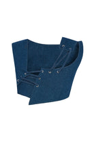 Jendue-Endless Line Denim Crop-Crop Top-4-Milagron.com