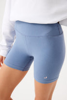 Jerf-Aura 7cm Modal Kısa Şort Mavi-Tayt-3-Milagron.com