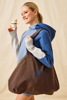 Jerf-Aura Aktif Yaşam Kanvas Çanta Koyu Kahve-Omuz Çantası-1-Milagron.com