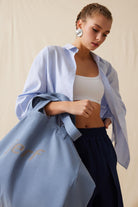 Jerf-Aura Aktif Yaşam Kanvas Çanta Mavi-Omuz Çantası-1-Milagron.com