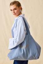 Jerf-Aura Aktif Yaşam Kanvas Çanta Mavi-Omuz Çantası-3-Milagron.com