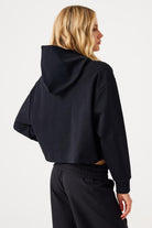 Jerf-Aura Casual Hoodie Siyah-Sweatshirts & Hoodies-2-Milagron.com