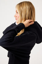 Jerf-Aura Casual Hoodie Siyah-Sweatshirts & Hoodies-4-Milagron.com