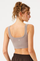 Jerf-Aura Çift Katlı Modal Bra Açık Kahve-Spor Sütyeni-2-Milagron.com