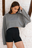 Jerf-Aura Crop Long Sleeve T-Shirt-T-Shirts-1-Milagron.com