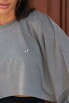 Jerf-Aura Crop Long Sleeve T-Shirt-T-Shirts-3-Milagron.com