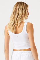 Jerf-Aura Kısa Boy Soft Atlet Beyaz-Spor Üstü-3-Milagron.com