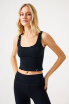 Jerf-Aura Kısa Boy Soft Atlet Siyah-Spor Üstü-2-Milagron.com