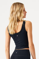 Jerf-Aura Kısa Boy Soft Atlet Siyah-Spor Üstü-3-Milagron.com