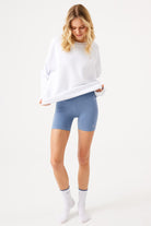 Jerf-Aura Sweatshirt Beyaz-Sweatshirts & Hoodies-4-Milagron.com