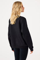 Jerf-Aura Sweatshirt Siyah-Sweatshirts & Hoodies-2-Milagron.com