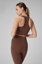 Jerf-Gela Çift Katlı Kompress Sport Bra Toprak-Spor Sütyeni-4-Milagron.com