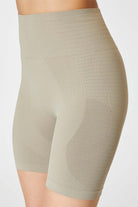 Jerf-Gela Şekillendirici Sport Biker Tayt Haki-Tayt-2-Milagron.com