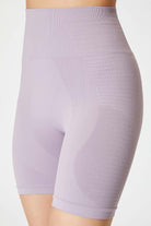 Jerf-Gela Şekillendirici Sport Biker Tayt Pastel Mor-Tayt-2-Milagron.com