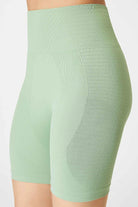 Jerf-Gela şekillendirici Sport Biker Tayt Pastel Yeşil-Tayt-2-Milagron.com