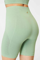 Jerf-Gela şekillendirici Sport Biker Tayt Pastel Yeşil-Tayt-4-Milagron.com