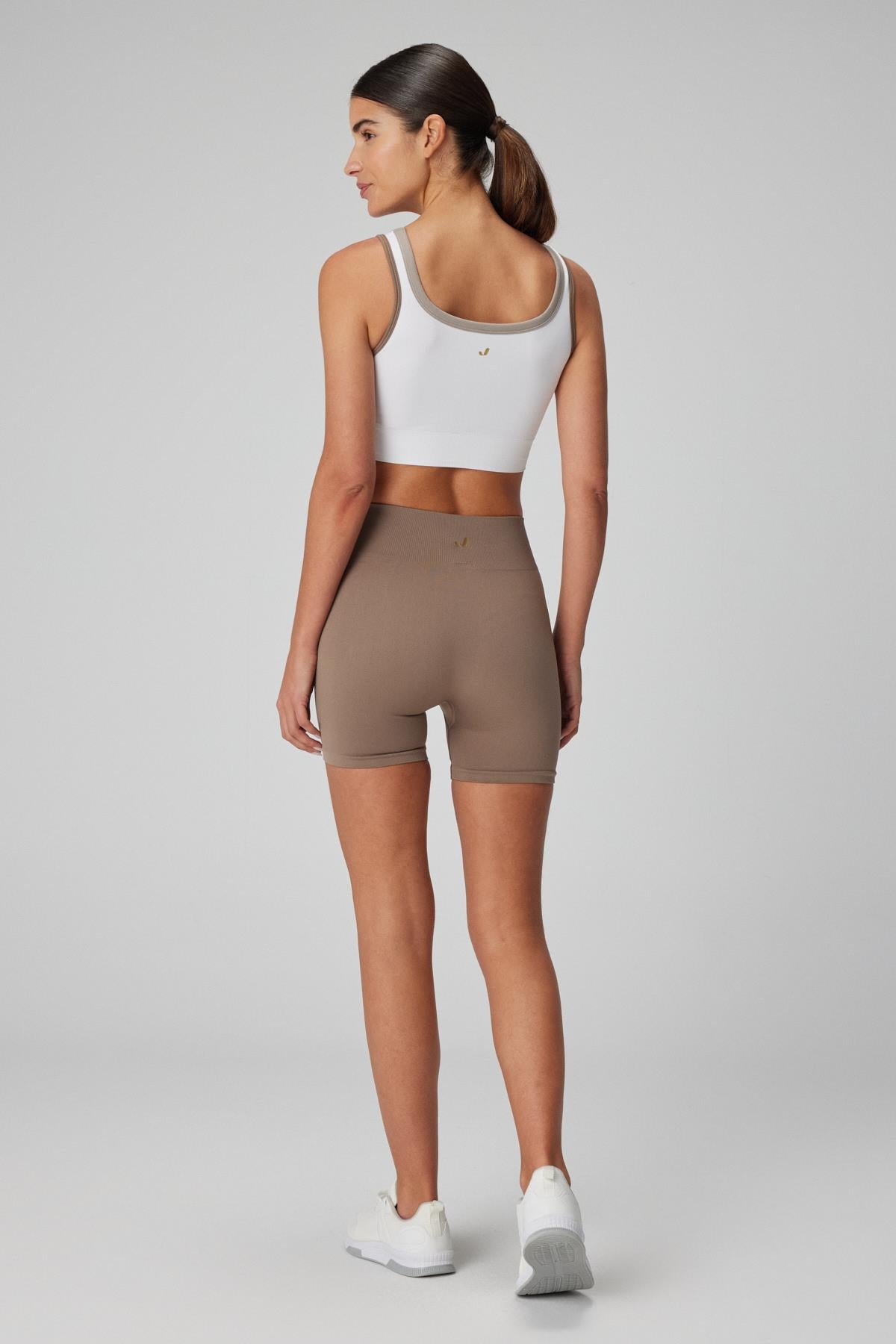 Jerf-Lucia Biker Tayt Açık Kahve-Tayt-4-Milagron.com